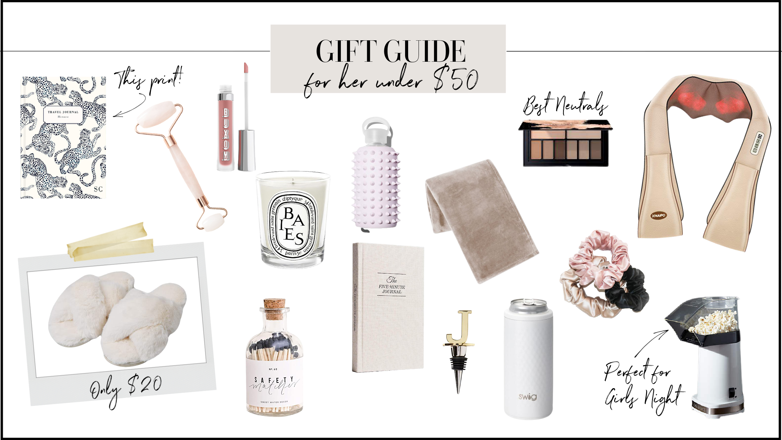 Gift Guide For Her Under $50